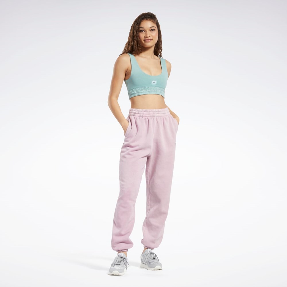 Reebok Classics Natural Dye Fleece Pants Infused Lilac | WZEOR-1458