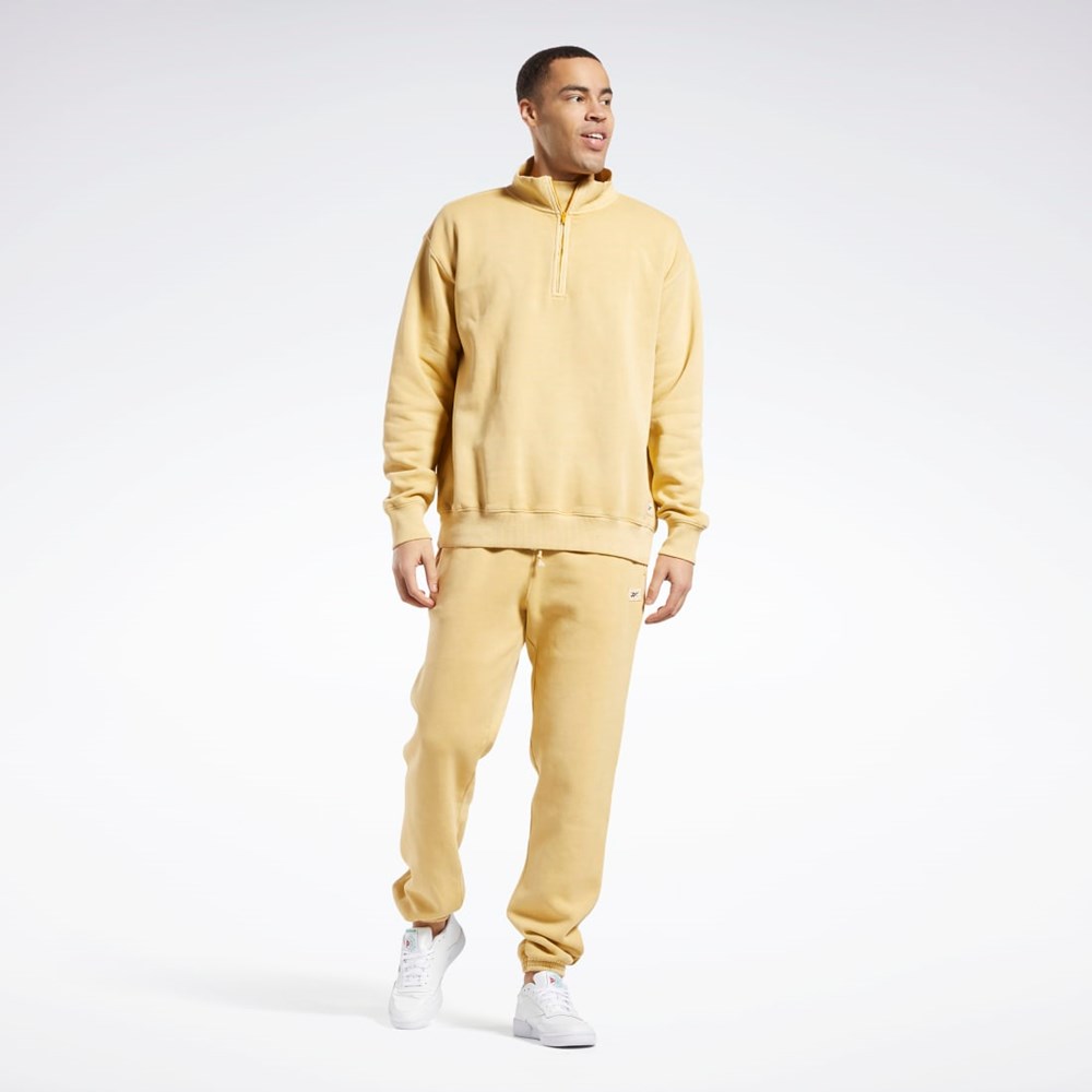 Reebok Classics Natural Dye Pants Bright Ochre | RXWMO-0458