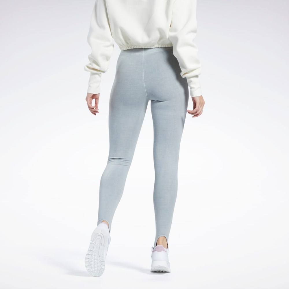 Reebok Classics Natural Dye Stirrup Leggings Grå | ADLHF-8195