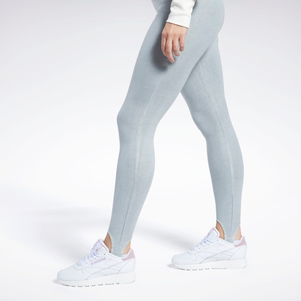 Reebok Classics Natural Dye Stirrup Leggings Grå | ADLHF-8195