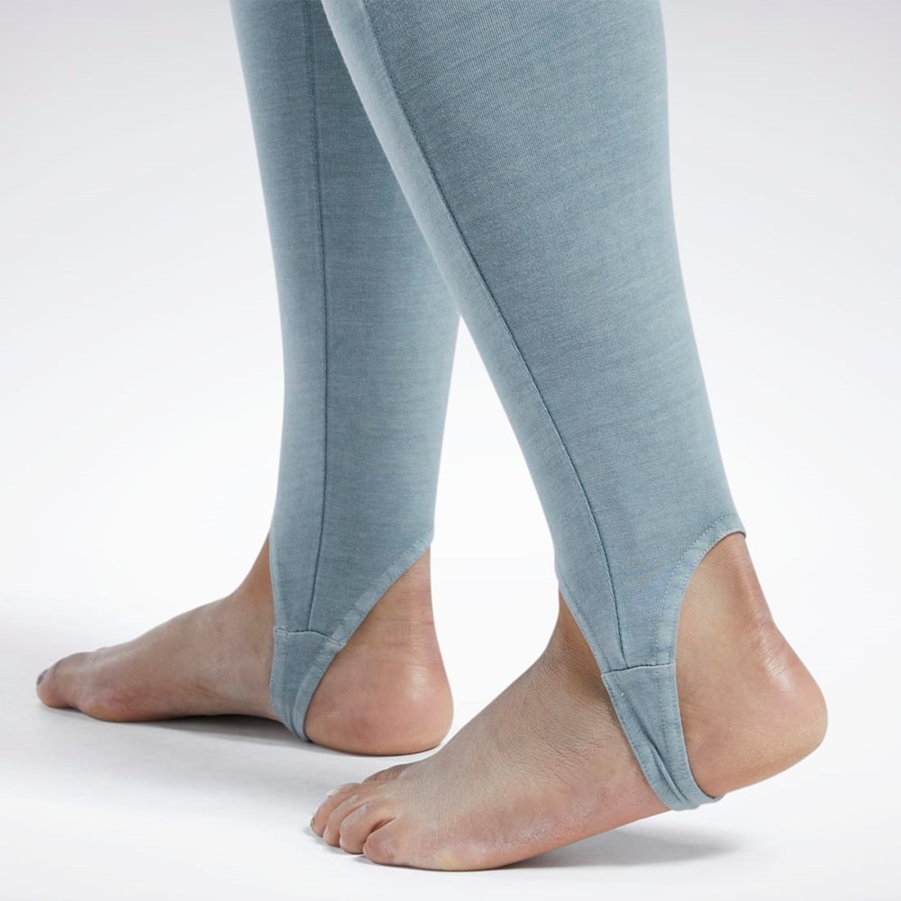 Reebok Classics Natural Dye Stirrup Leggings (Plus Size) Grå | GWMVC-3758