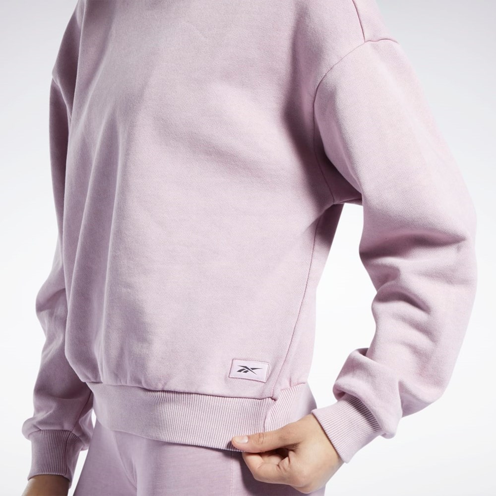 Reebok Classics Natural Dye Sweatshirt Infused Lilac | TIAKO-4065