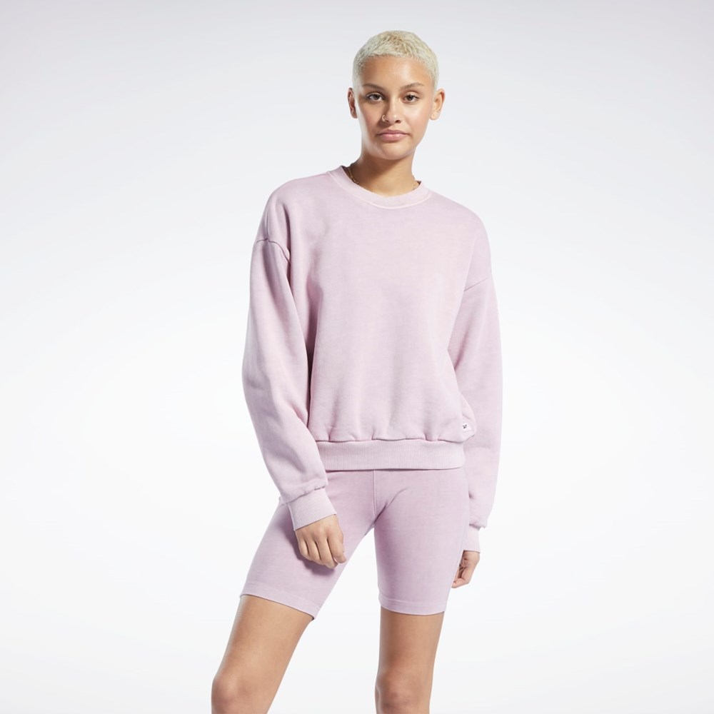 Reebok Classics Natural Dye Sweatshirt Infused Lilac | TIAKO-4065