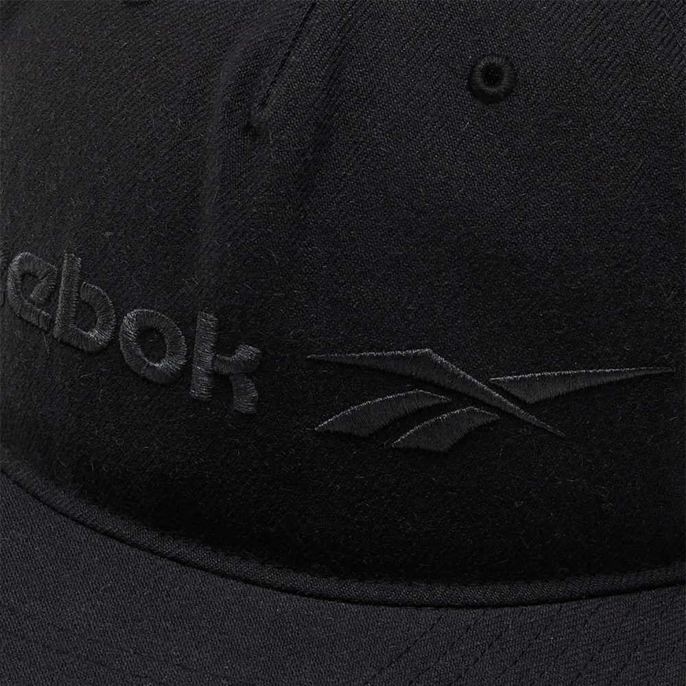 Reebok Classics Vector Platta Peak Hat Svarta Svarta Svarta | CAWQJ-4803