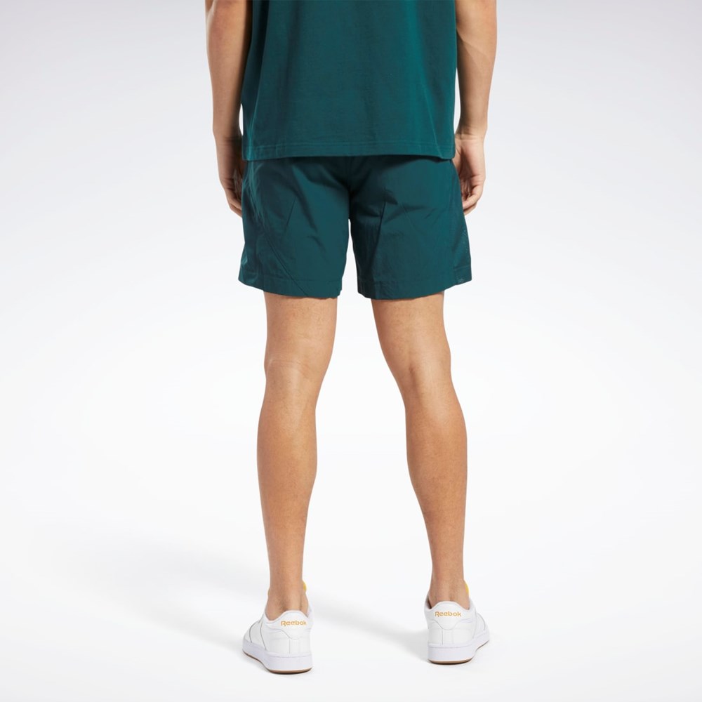 Reebok Classics Vector Shorts Gröna | DPGYF-3698