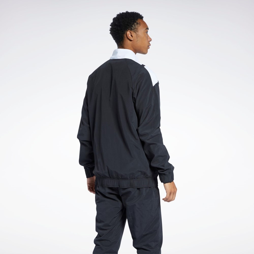 Reebok Classics Vector Track Jacket Svarta | BFQEJ-4950