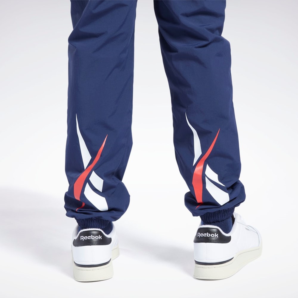 Reebok Classics Vector Track Pants Marinblå | QUVCN-8419