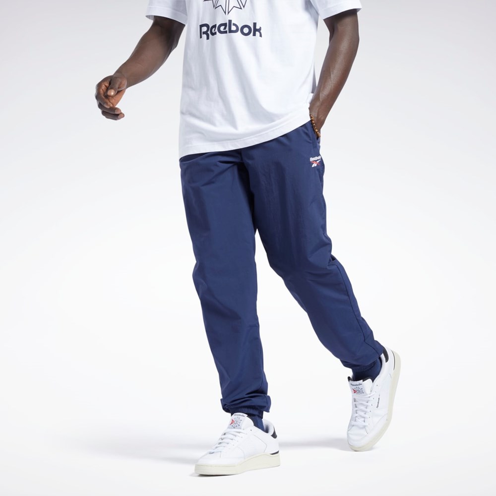 Reebok Classics Vector Track Pants Marinblå | XPWDC-4980