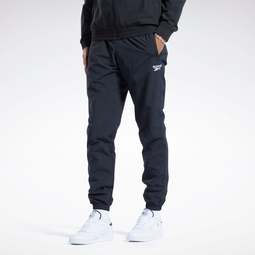 Reebok Classics Vector Track Pants Svarta Svarta | CPLJS-9635