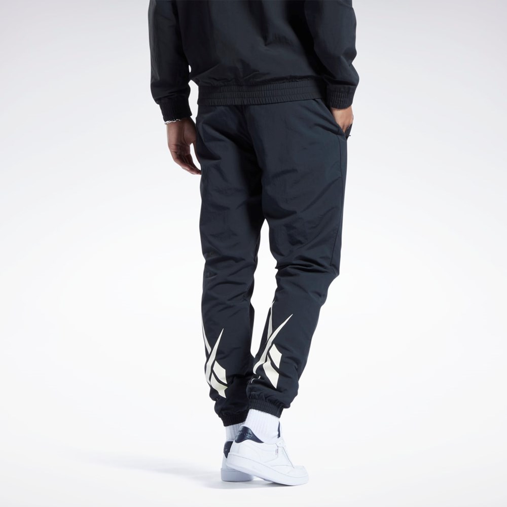 Reebok Classics Vector Track Pants Svarta Svarta | RDQSO-4968