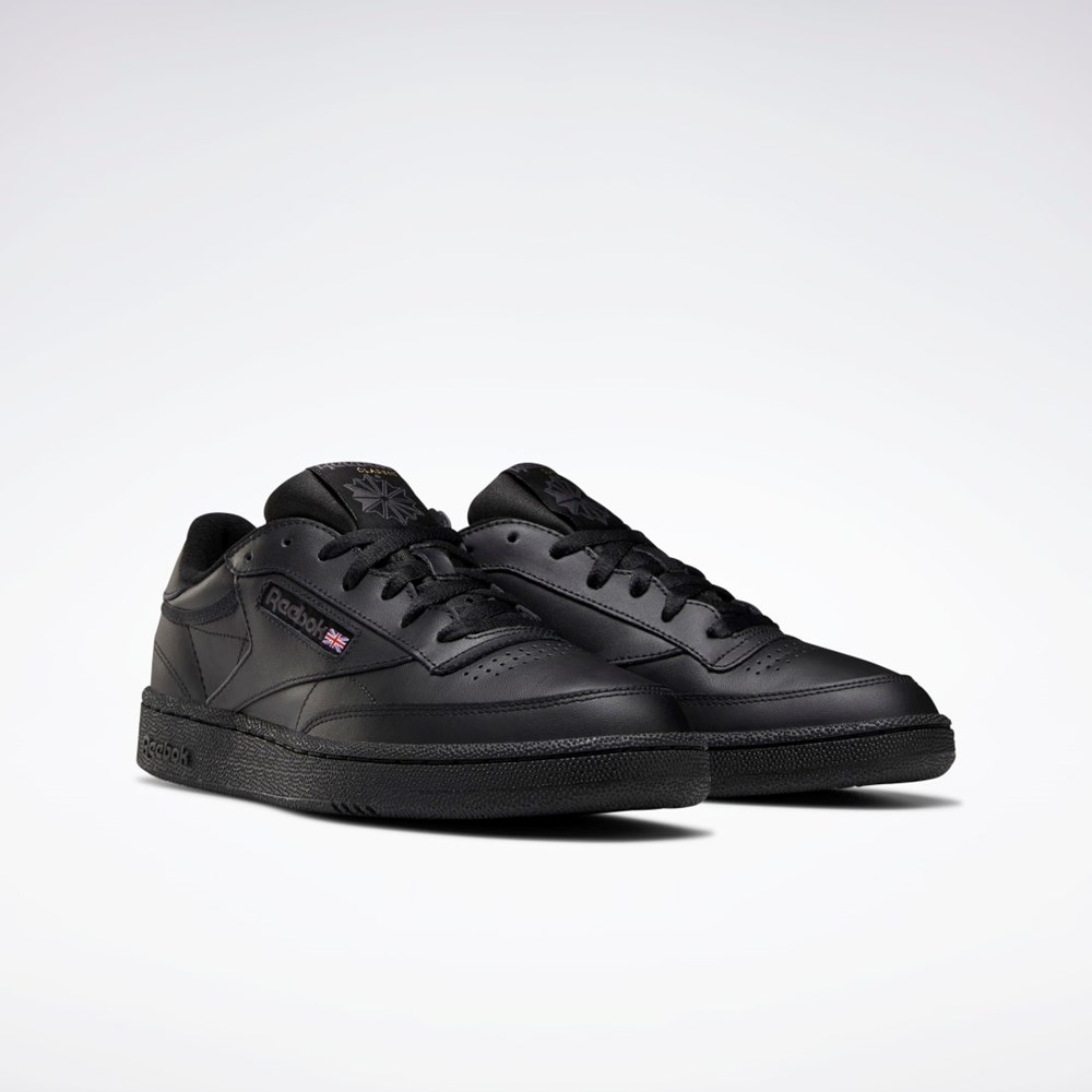 Reebok Club C 85 Shoes Svarta | EOCBI-8620