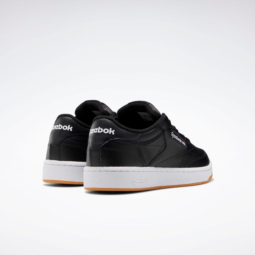 Reebok Club C 85 Shoes Svarta Vita | RXILK-9315