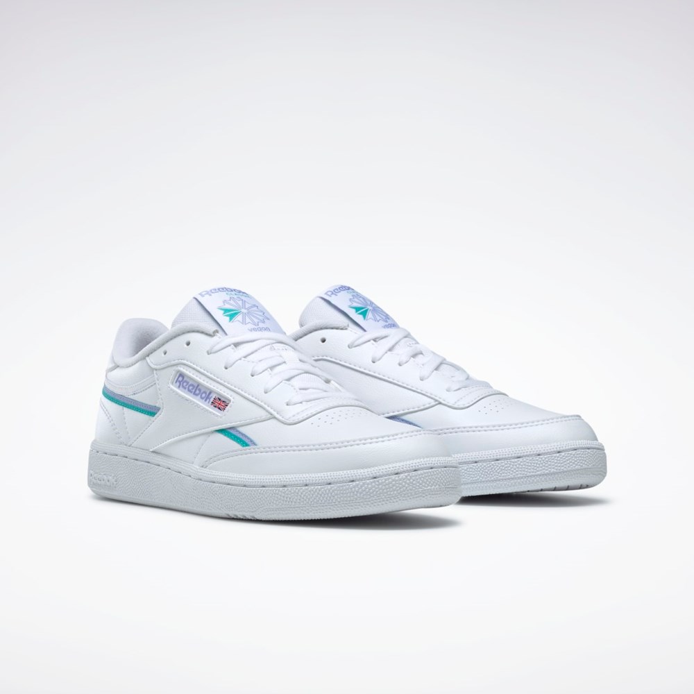 Reebok Club C 85 Veganska Shoes Vita | SCUQR-2798