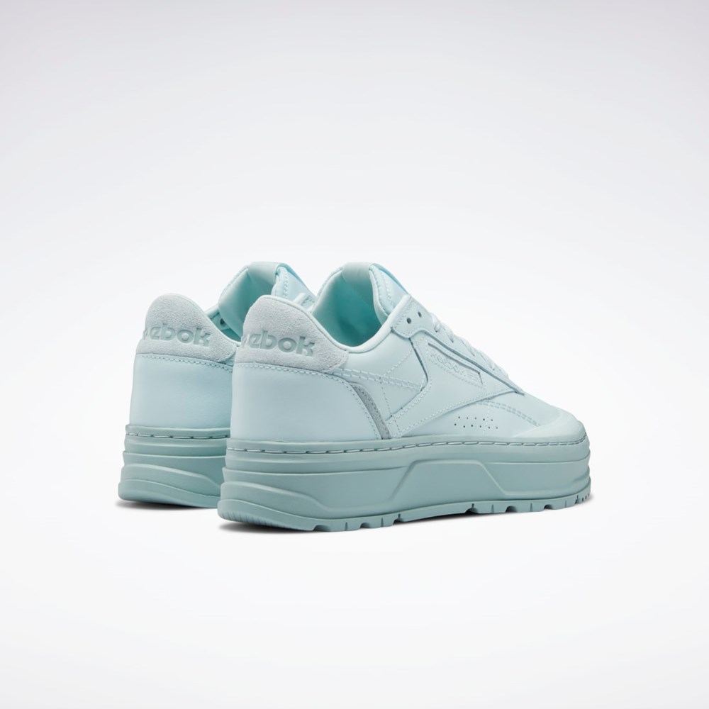 Reebok Club C Double GEO Shoes Blå Blå Grå | XRLZI-6152