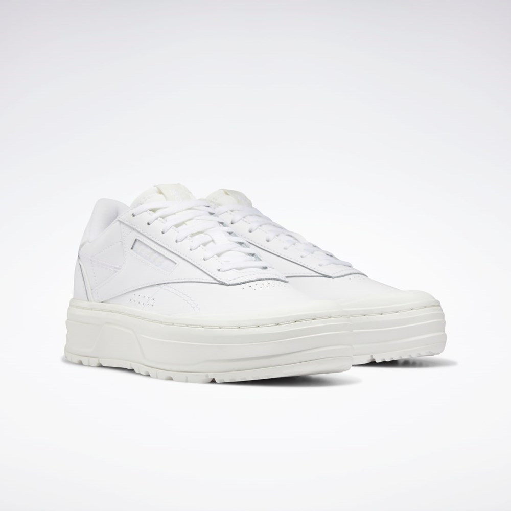 Reebok Club C Double GEO Shoes Vita Vita | EKVZR-7169