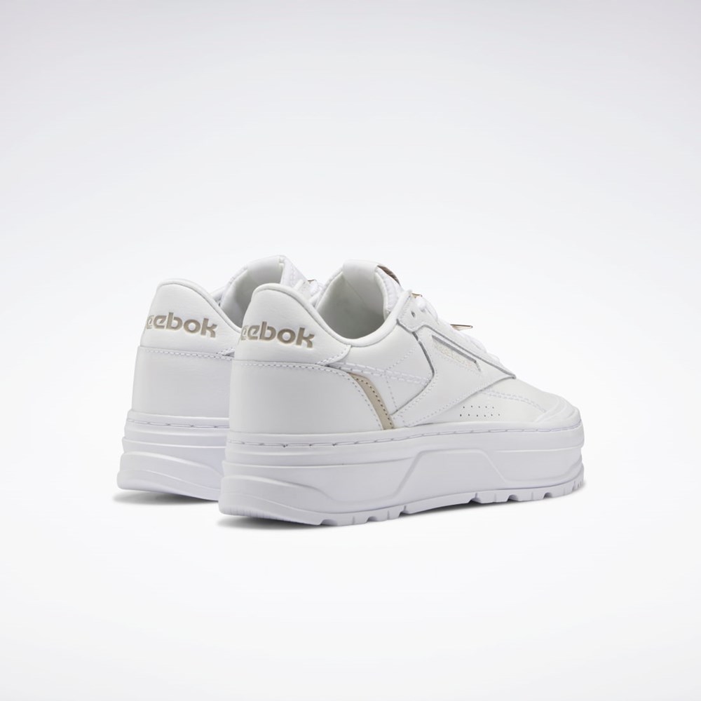 Reebok Club C Double GEO Shoes Vita Vita | QGWXA-9762