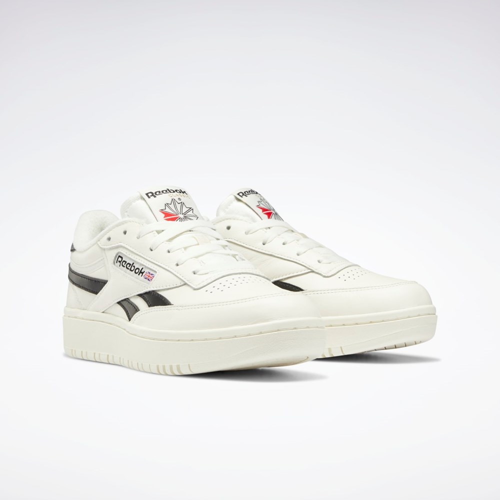 Reebok Club C Double Shoes Svarta | IBUNG-6029