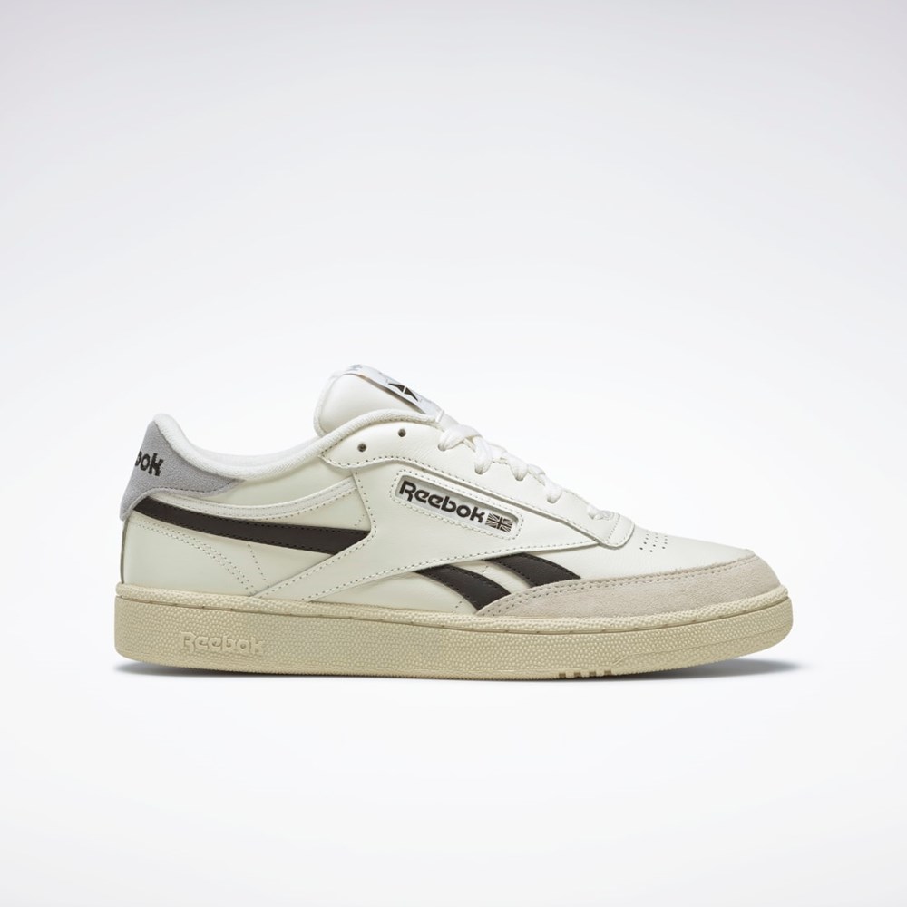 Reebok Club C Revenge Shoes Svarta Grå | GOZRM-3079