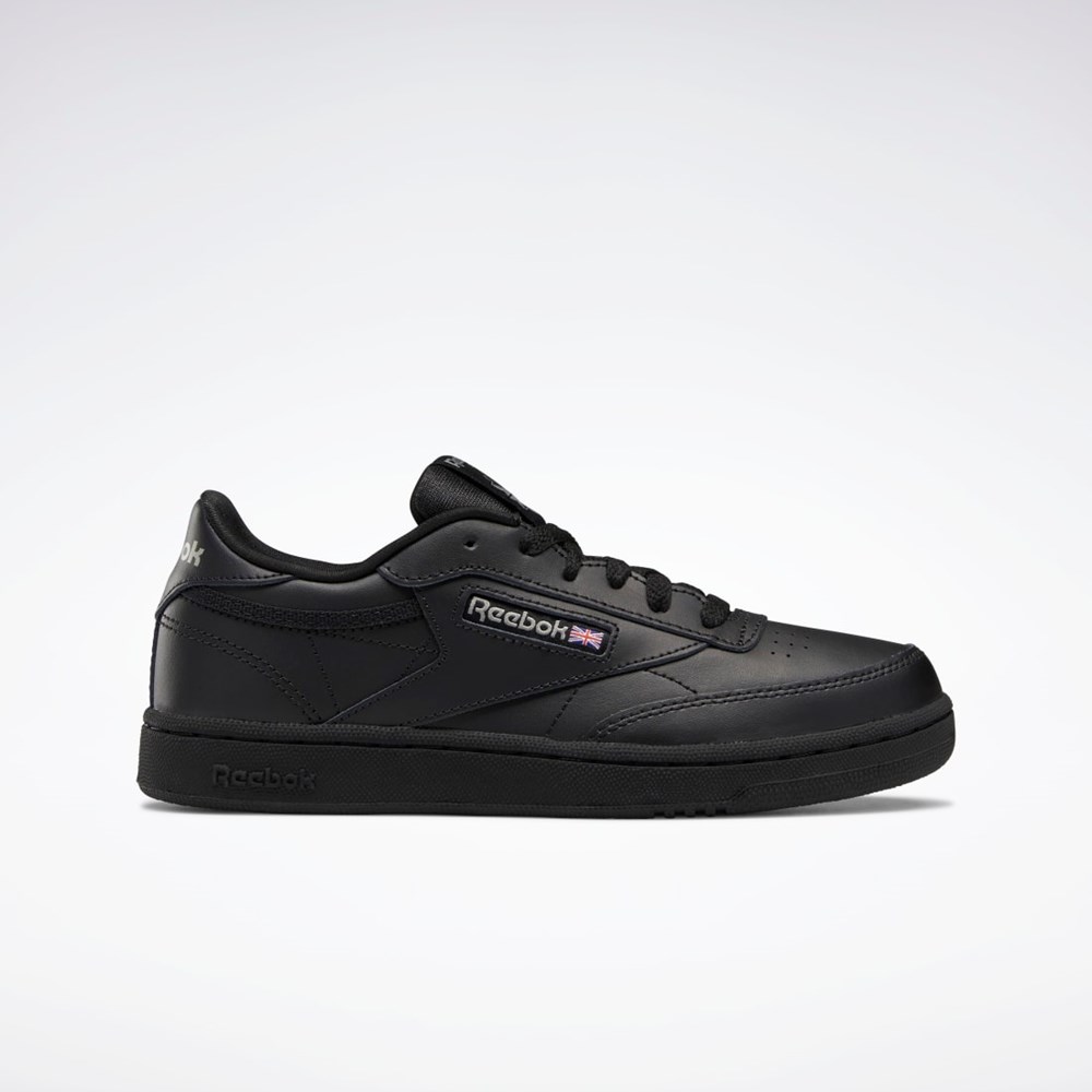 Reebok Club C Shoes - Grade School Svarta | IMSPC-7596