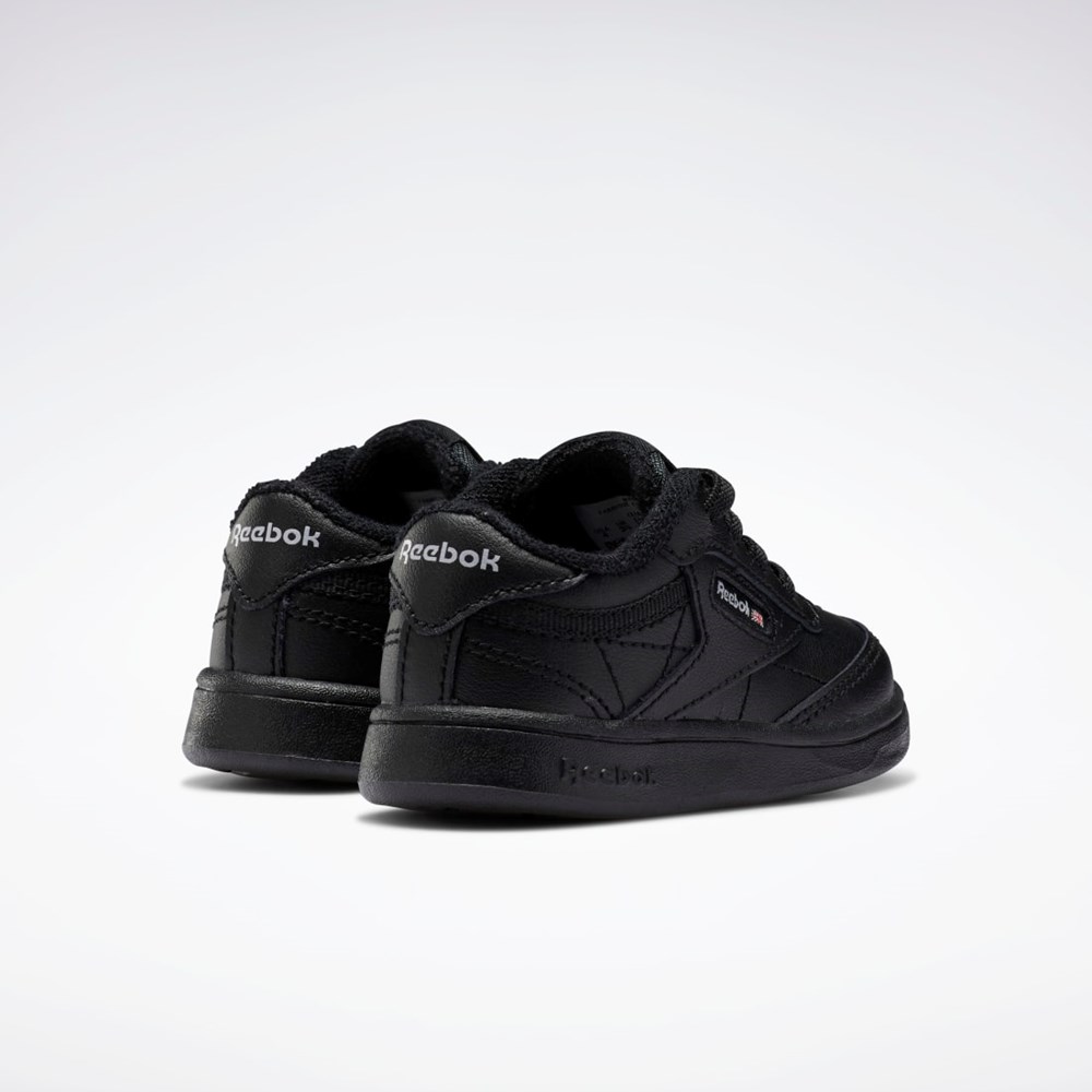 Reebok Club C Shoes - Toddler Svarta Svarta Svarta | XLNSG-4736