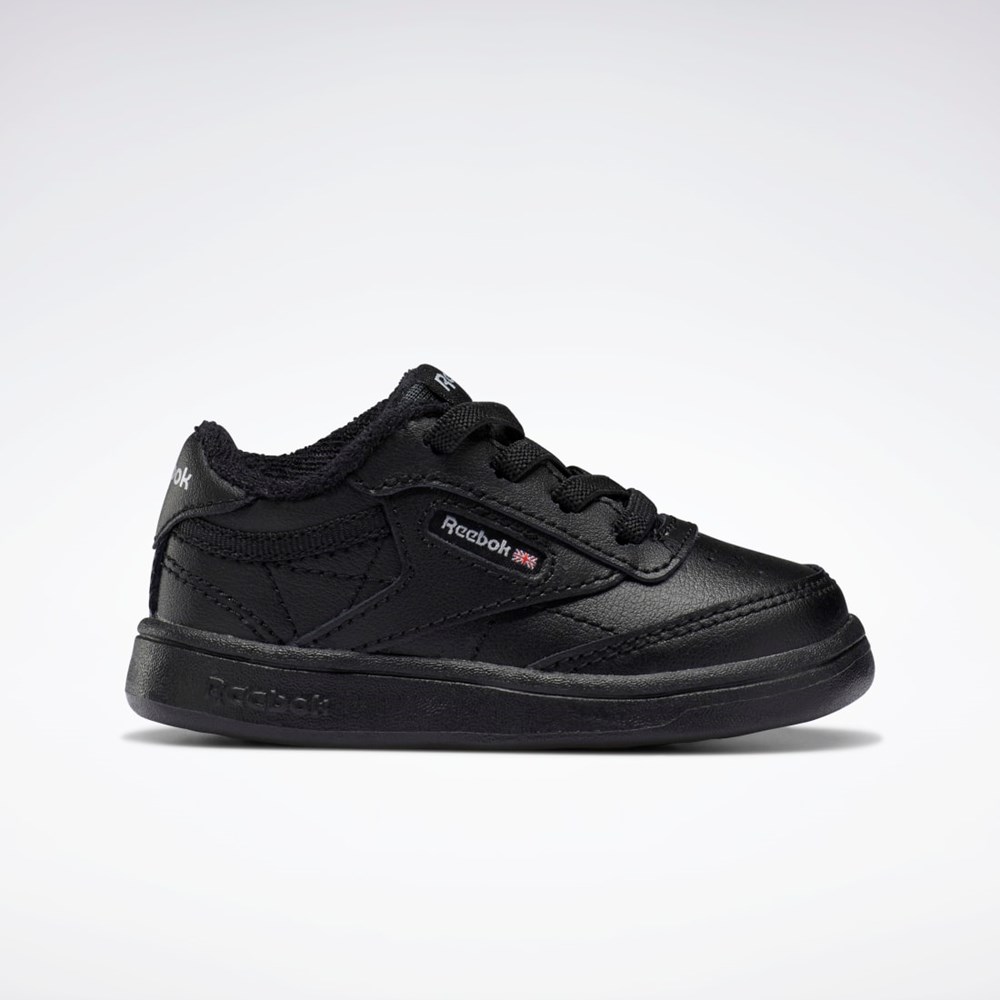 Reebok Club C Shoes - Toddler Svarta Svarta Svarta | XLNSG-4736