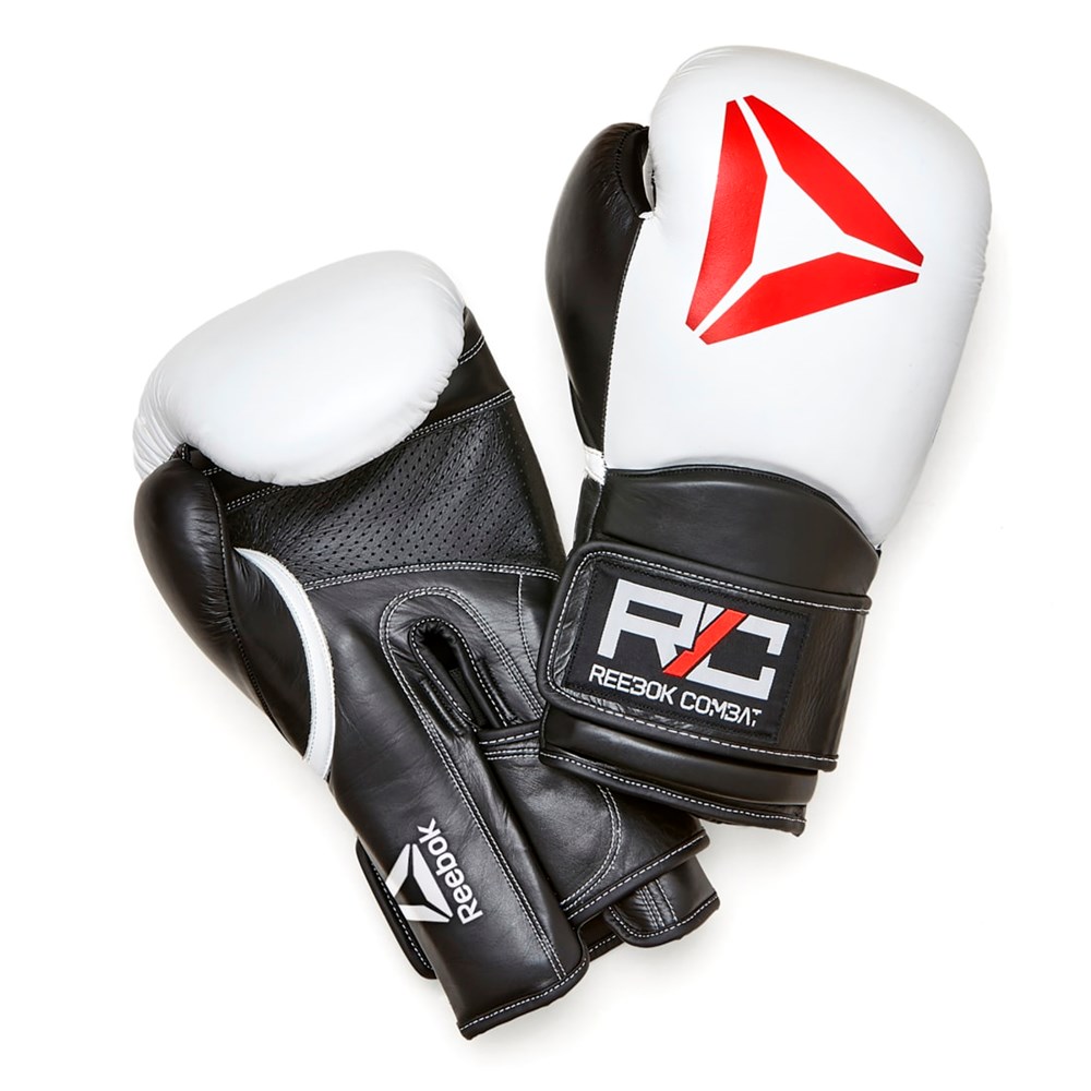 Reebok Combat Leather Glove White Vita | HYGPK-0159