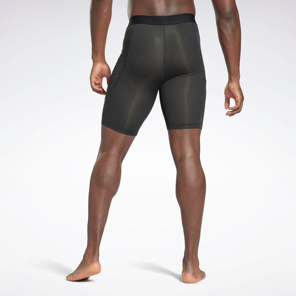 Reebok Compression Briefs Svarta | KDEMH-6750