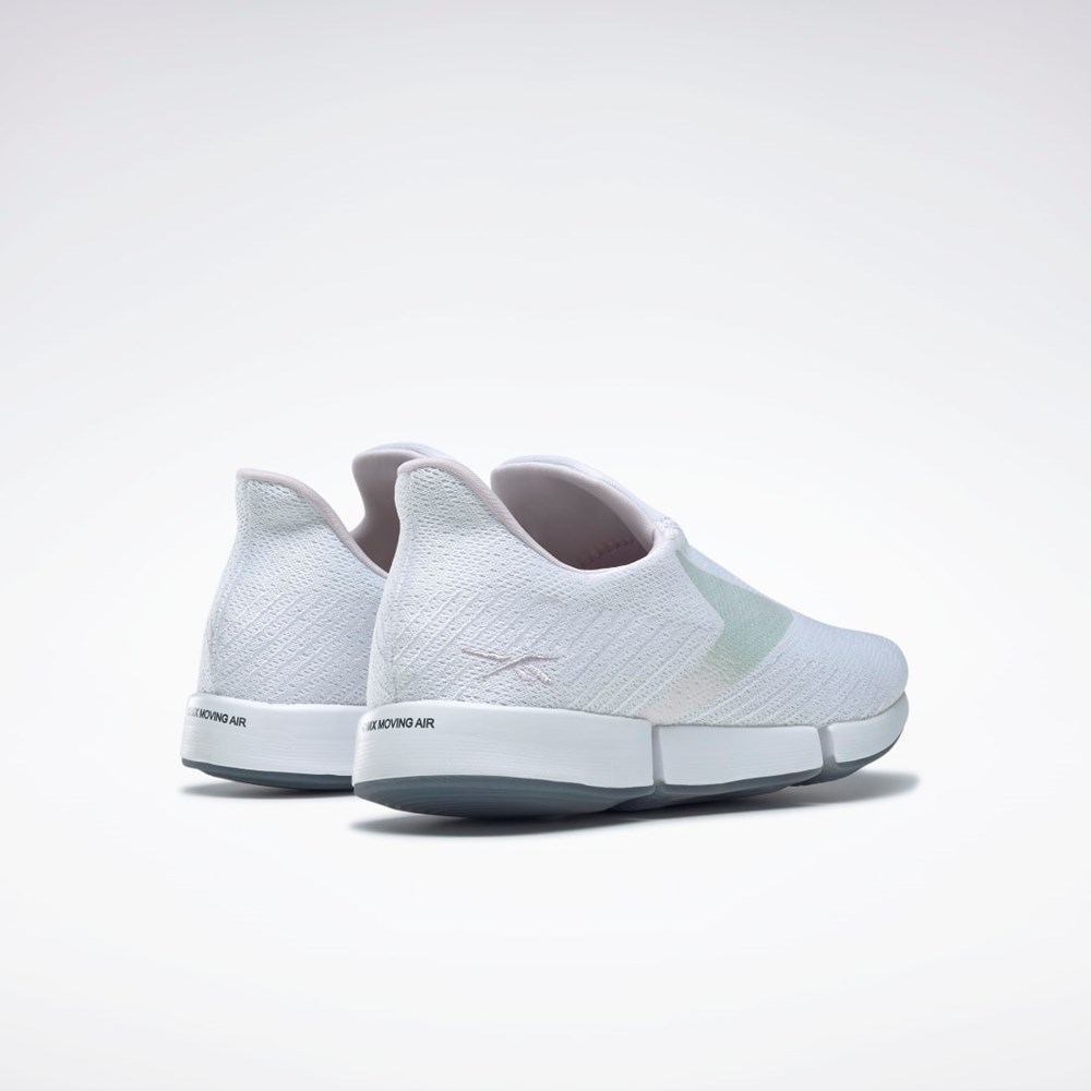 Reebok DailyFit DMX Slip-On Shoes Vita Grå | AMVFN-9431