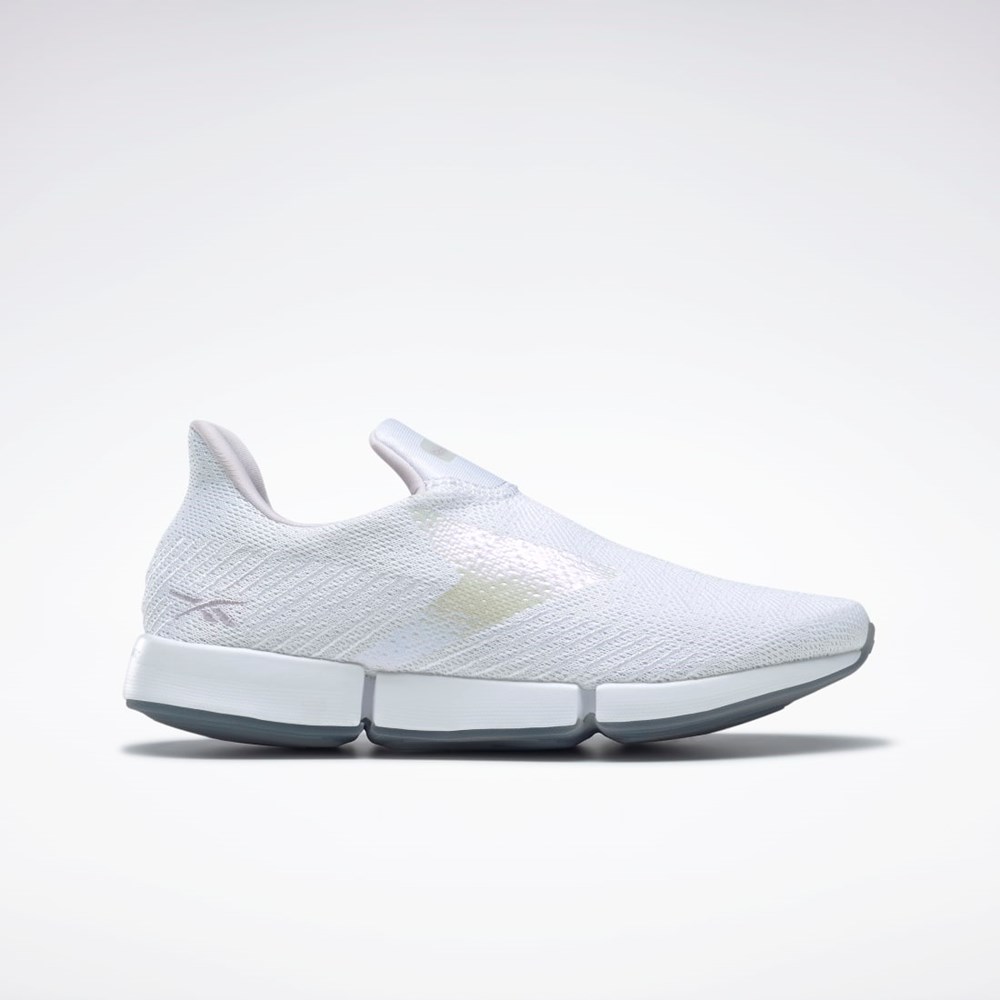 Reebok DailyFit DMX Slip-On Shoes Vita Grå | AMVFN-9431