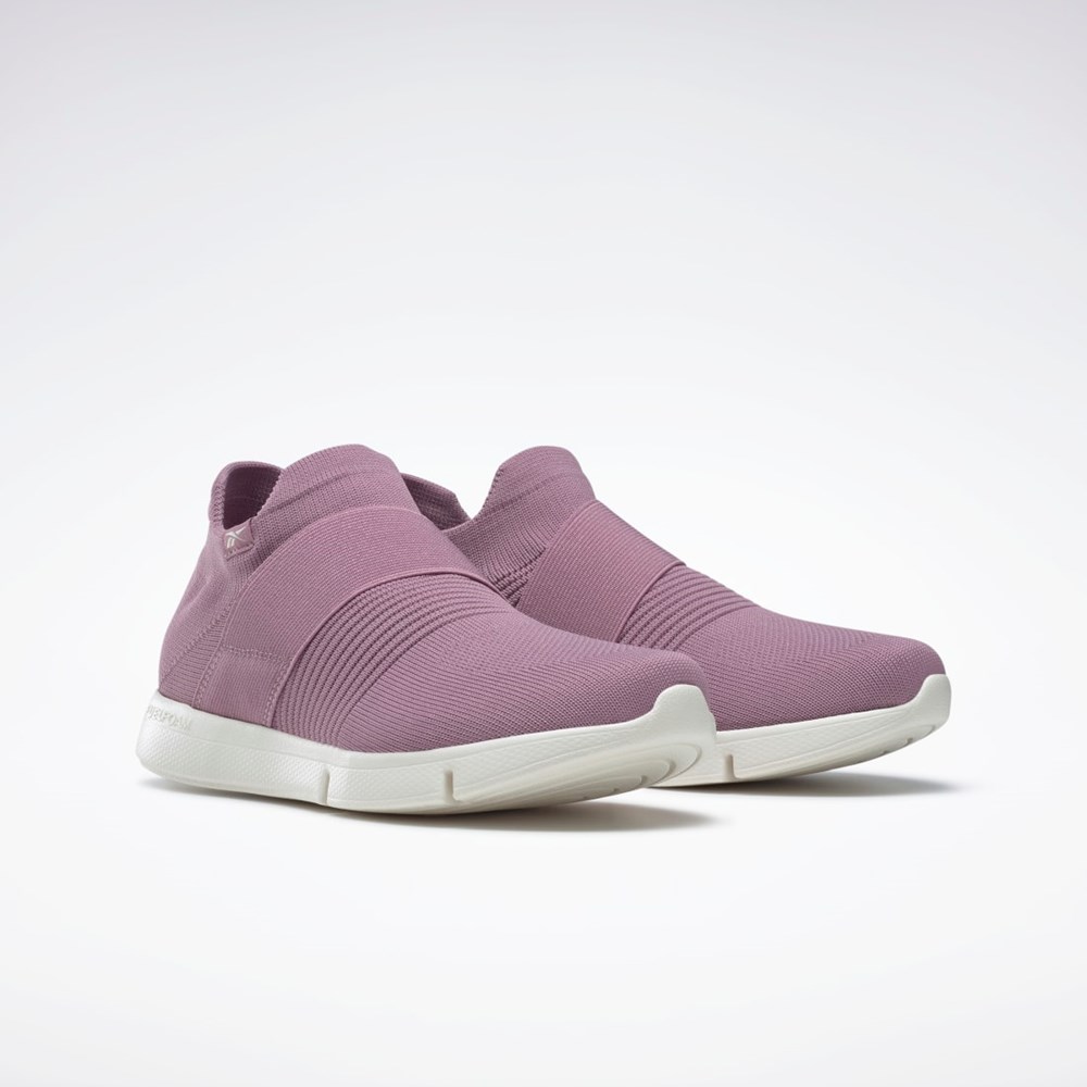 Reebok DayStart Onlux Slip-On Shoes Infused Lilac / Chalk / Infused Lilac | LFNYV-3249