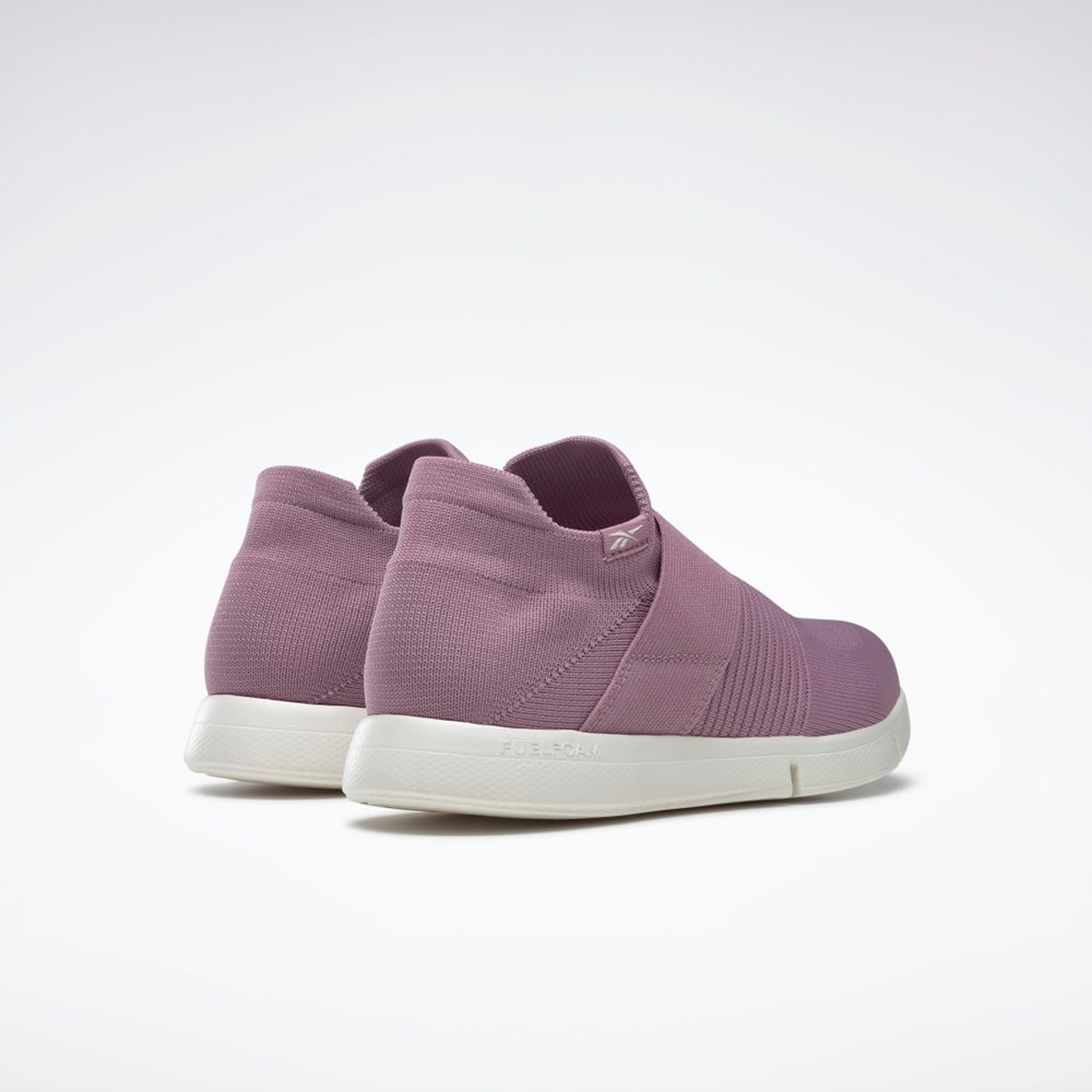 Reebok DayStart Onlux Slip-On Shoes Infused Lilac / Chalk / Infused Lilac | LFNYV-3249