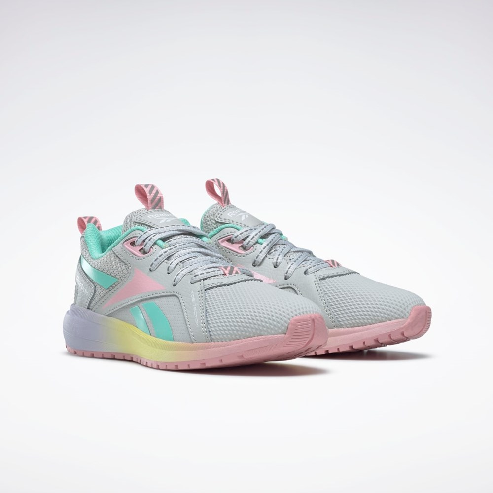 Reebok Durable XT Shoes - Preschool Grå Rosa Mintgröna | KQTXL-4637