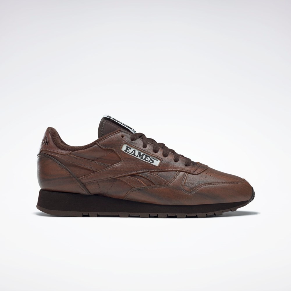 Reebok Eames Classic Leather Shoes Mörkbruna Mörkbruna Mörkbruna | KNFJZ-3210