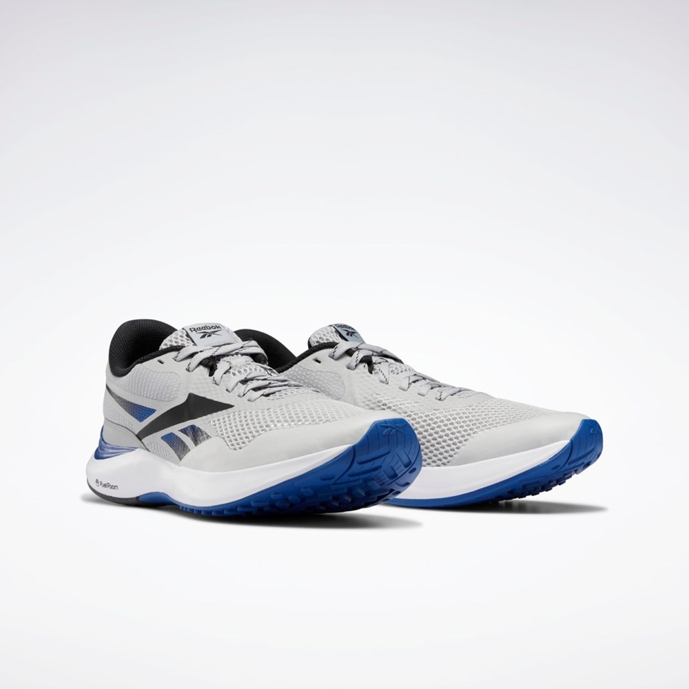 Reebok Endless Road 3 Löpar Shoes Grå Svarta Blå | QFHCX-5387