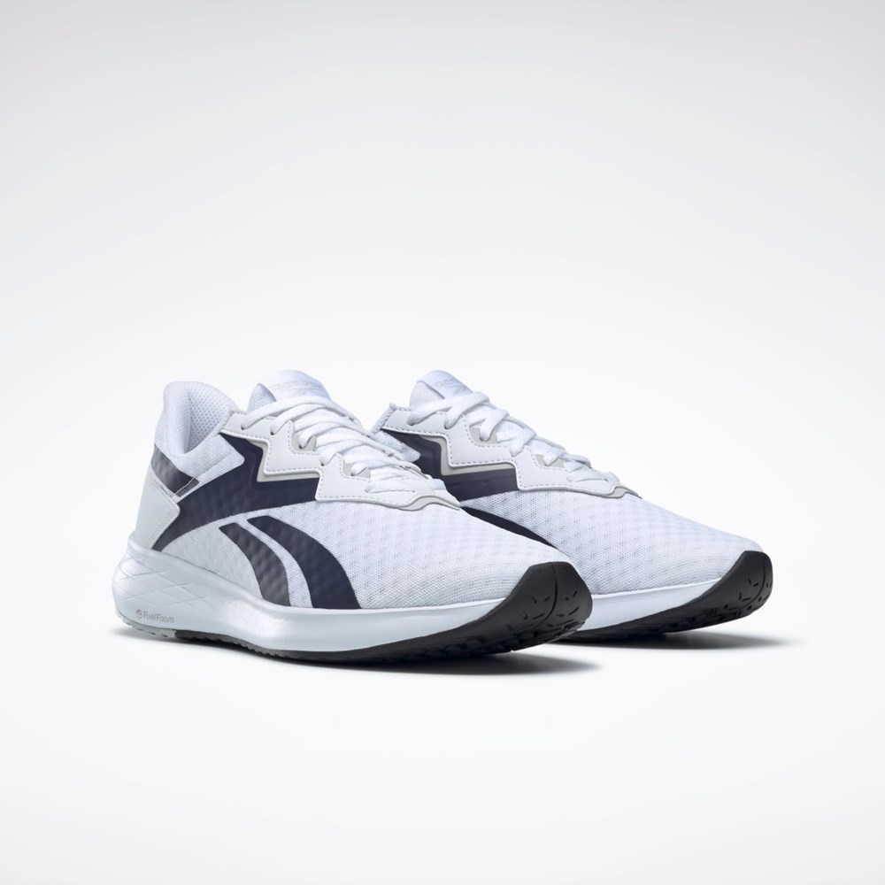 Reebok Energen Plus 2 Löpar Shoes Vita Marinblå Grå | XLNRQ-4906