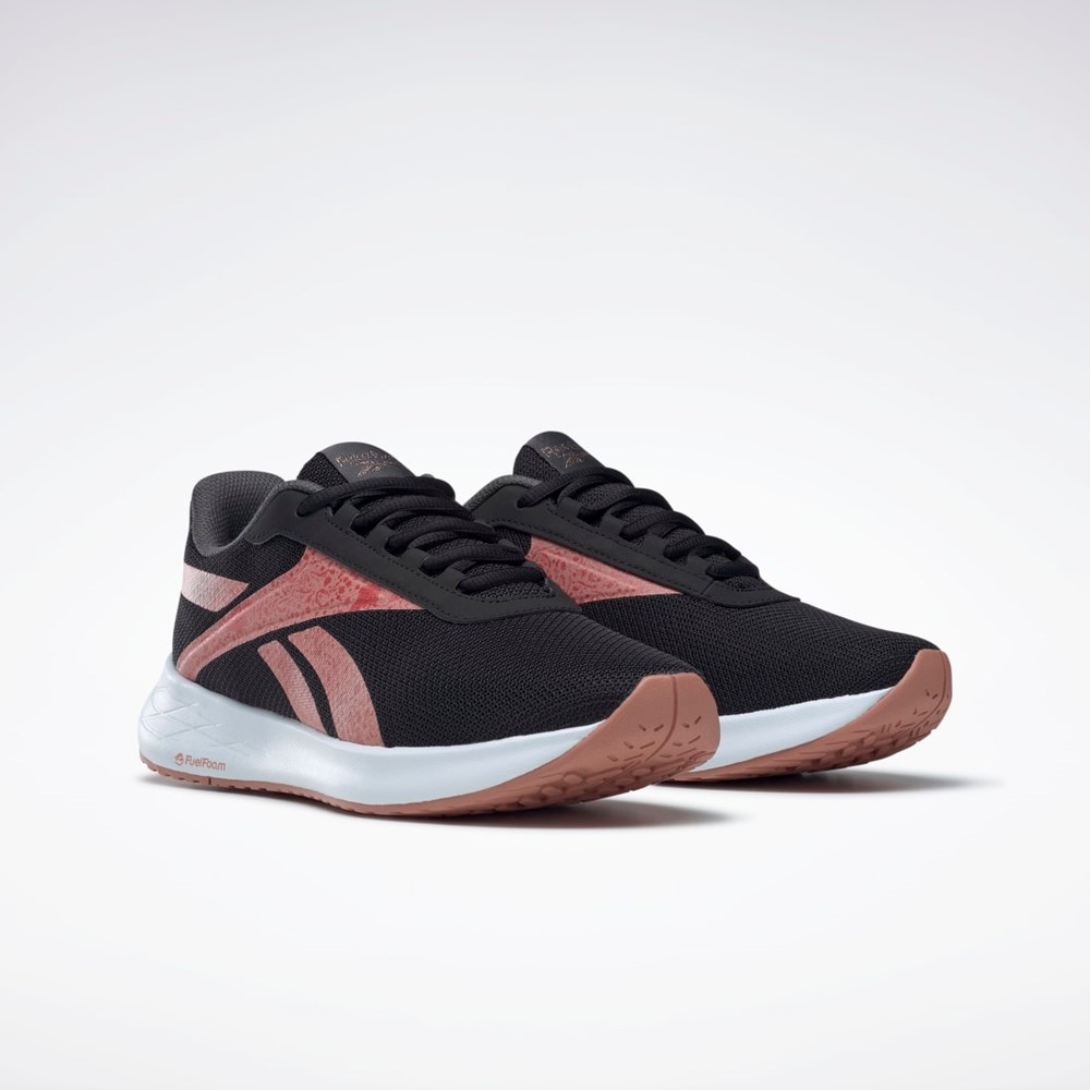 Reebok Energen Plus Löpar Shoes Svarta Korall Orange | ETXCL-9712