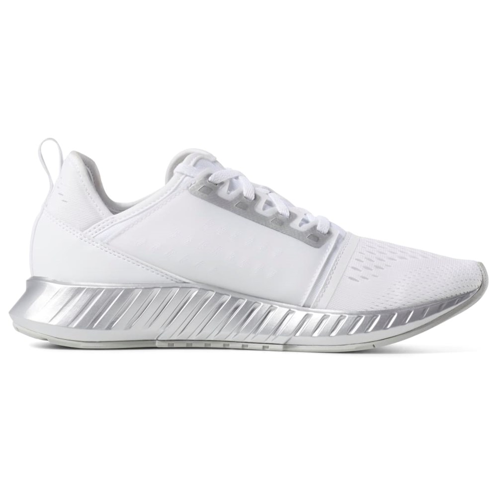 Reebok Flashfilm Löpar Shoes Vita Silver | YMXGH-7860