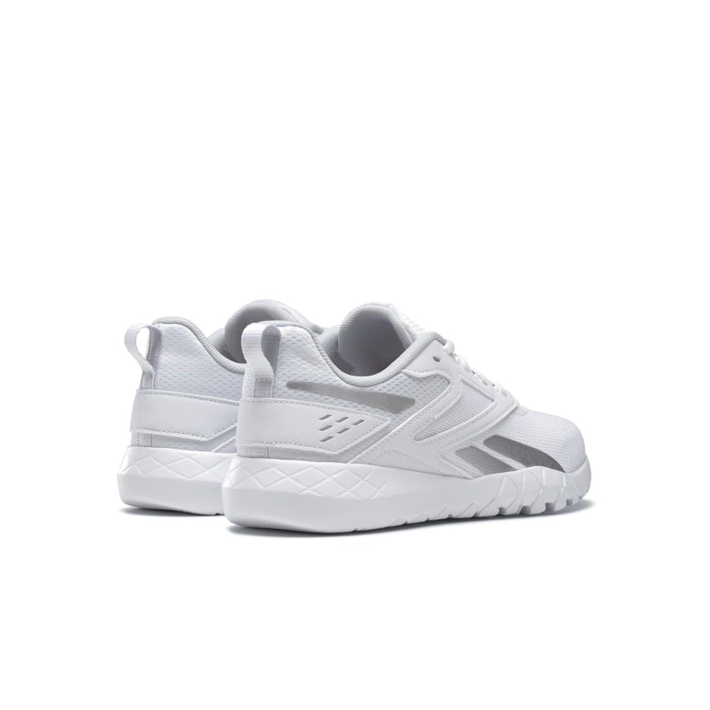 Reebok Flexagon Energy 4 Tränings Shoes Vita Grå Silver | CGHKX-1435