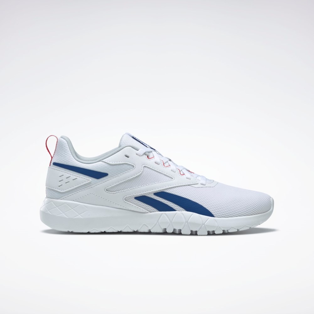 Reebok Flexagon Energy 4 Tränings Shoes Vita Grå Blå | UZWEV-8350