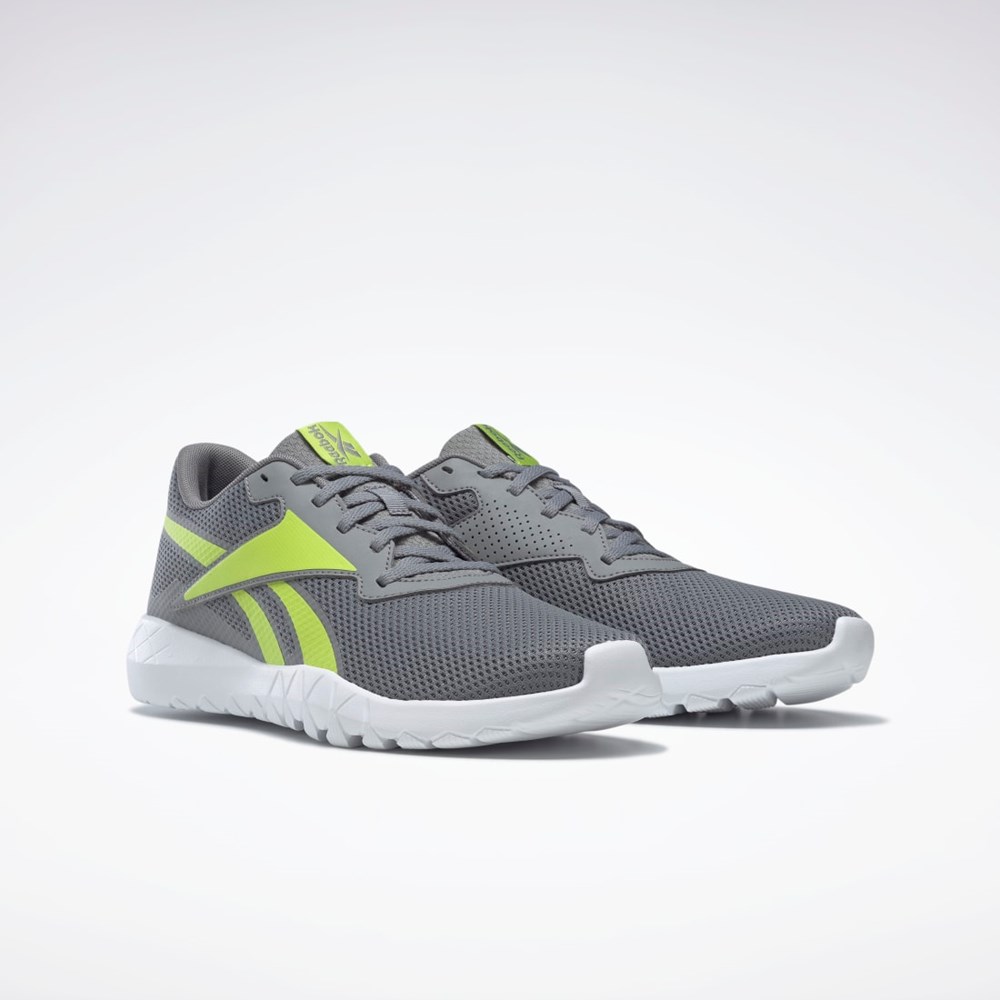 Reebok Flexagon Energy TR 3 Tränings Shoes Grå Gula Vita | OVLMF-7829