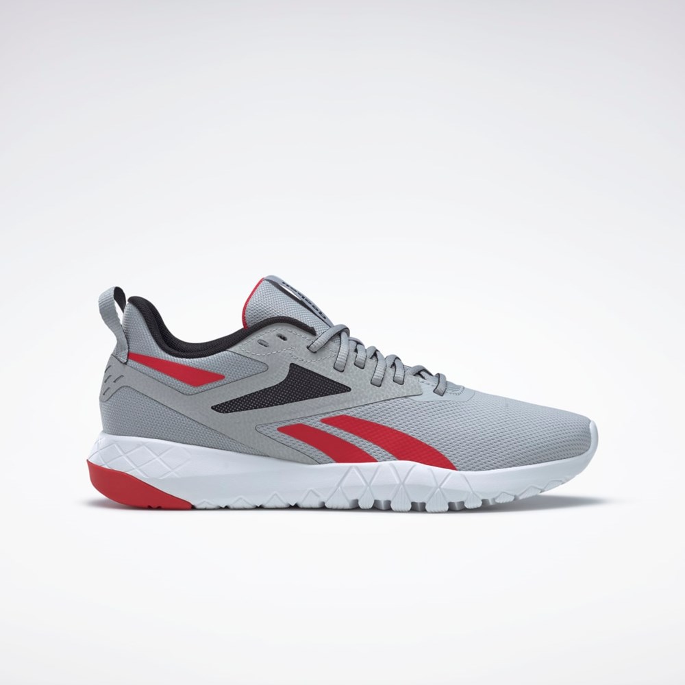 Reebok Flexagon Force 4 Tränings Shoes Grå Svarta Röda | SHXWB-8570