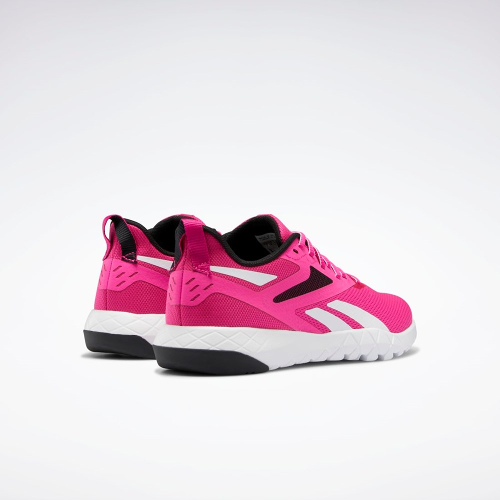 Reebok Flexagon Force 4 Tränings Shoes Rosa Svarta Vita | VUYIN-5371