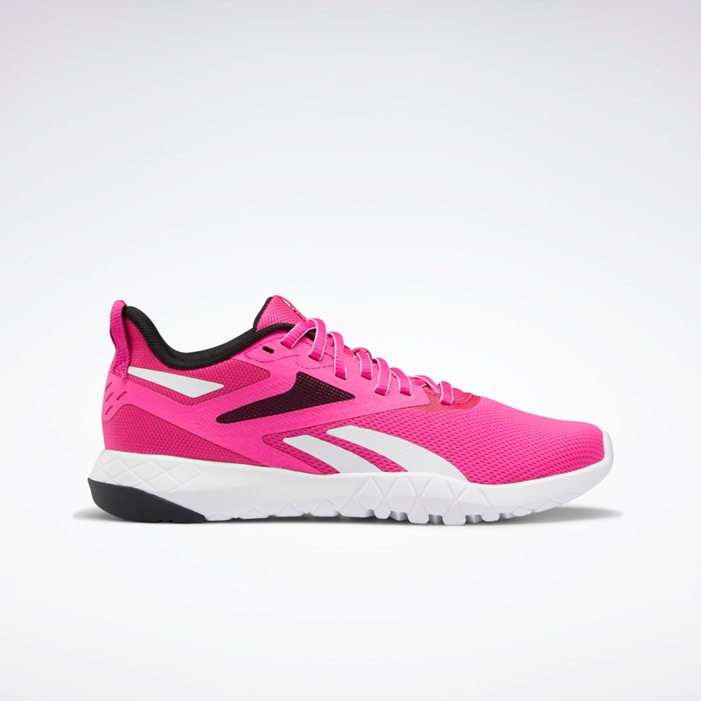 Reebok Flexagon Force 4 Tränings Shoes Rosa Svarta Vita | VUYIN-5371