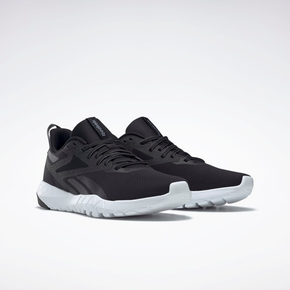 Reebok Flexagon Force 4 Tränings Shoes Svarta Grå Vita | FXQED-7918