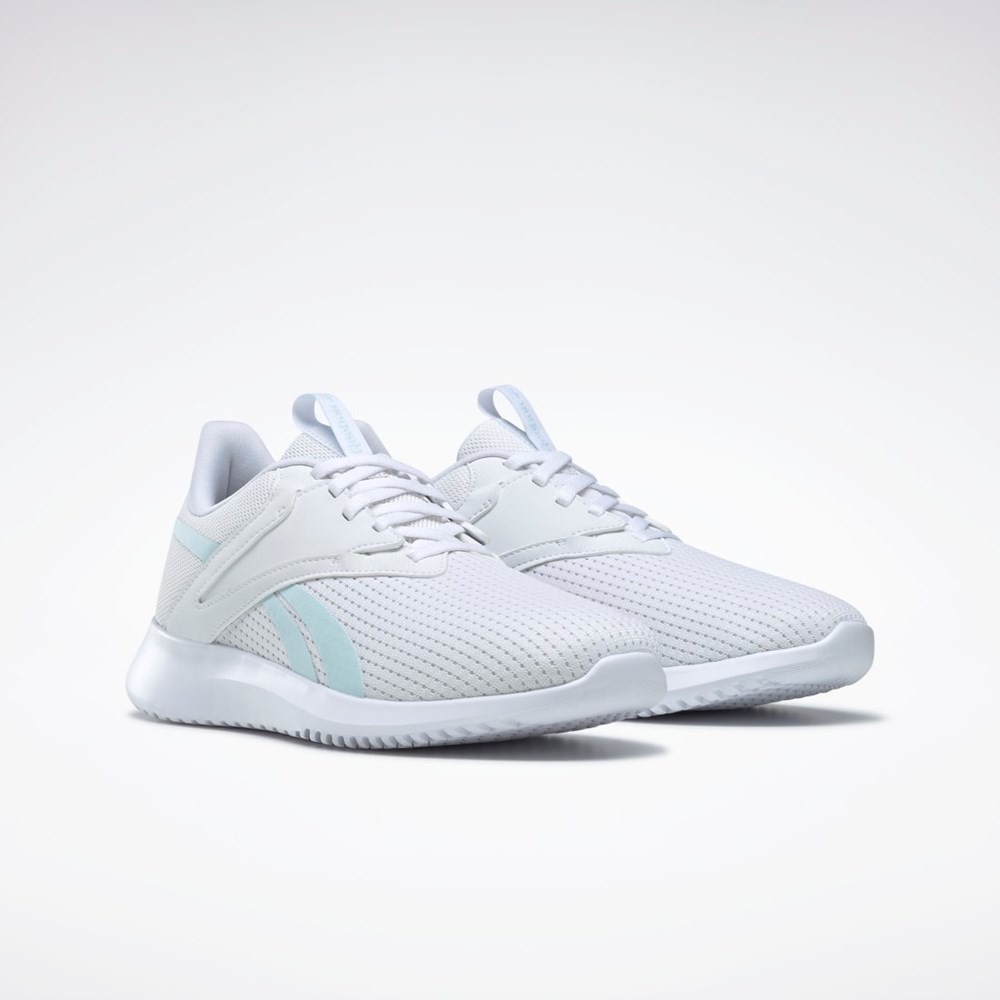 Reebok Fluxlite Tränings Shoes Vita Blå Vita | WGCBR-5487