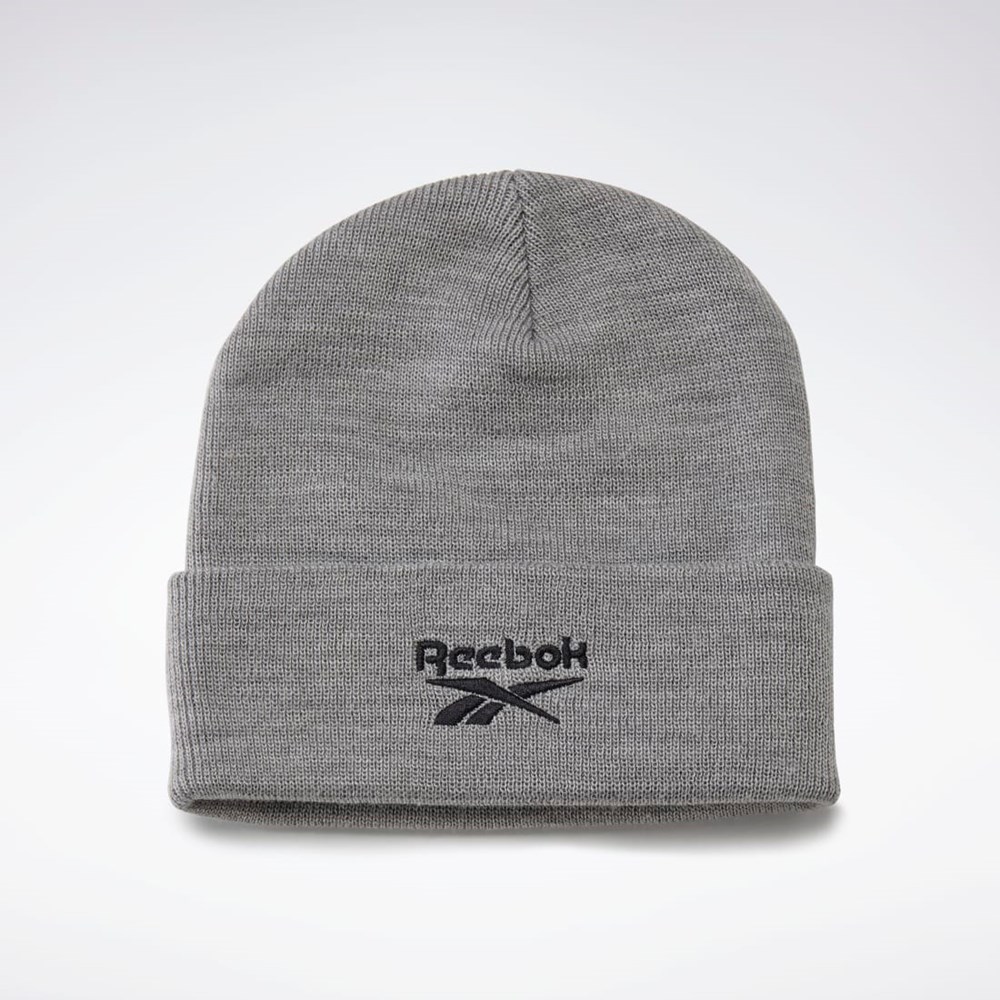 Reebok Foundation Logo Beanie Grå | HYXVN-7314