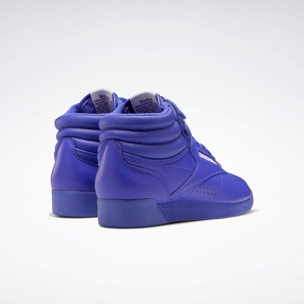 Reebok Freestyle Hi Shoes Lila Lila Vita | OGJEV-3580