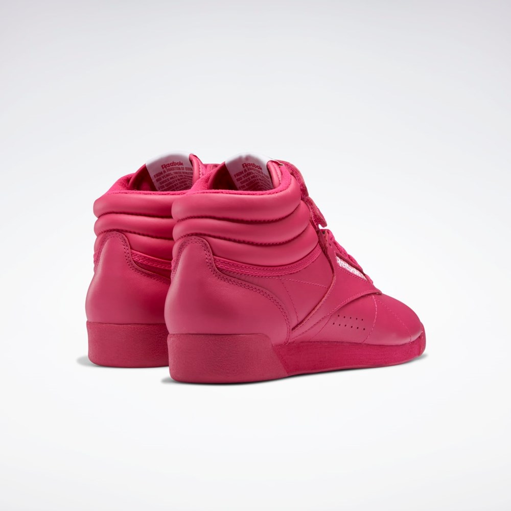 Reebok Freestyle Hi Shoes Rosa Rosa Vita | CQIZV-7240