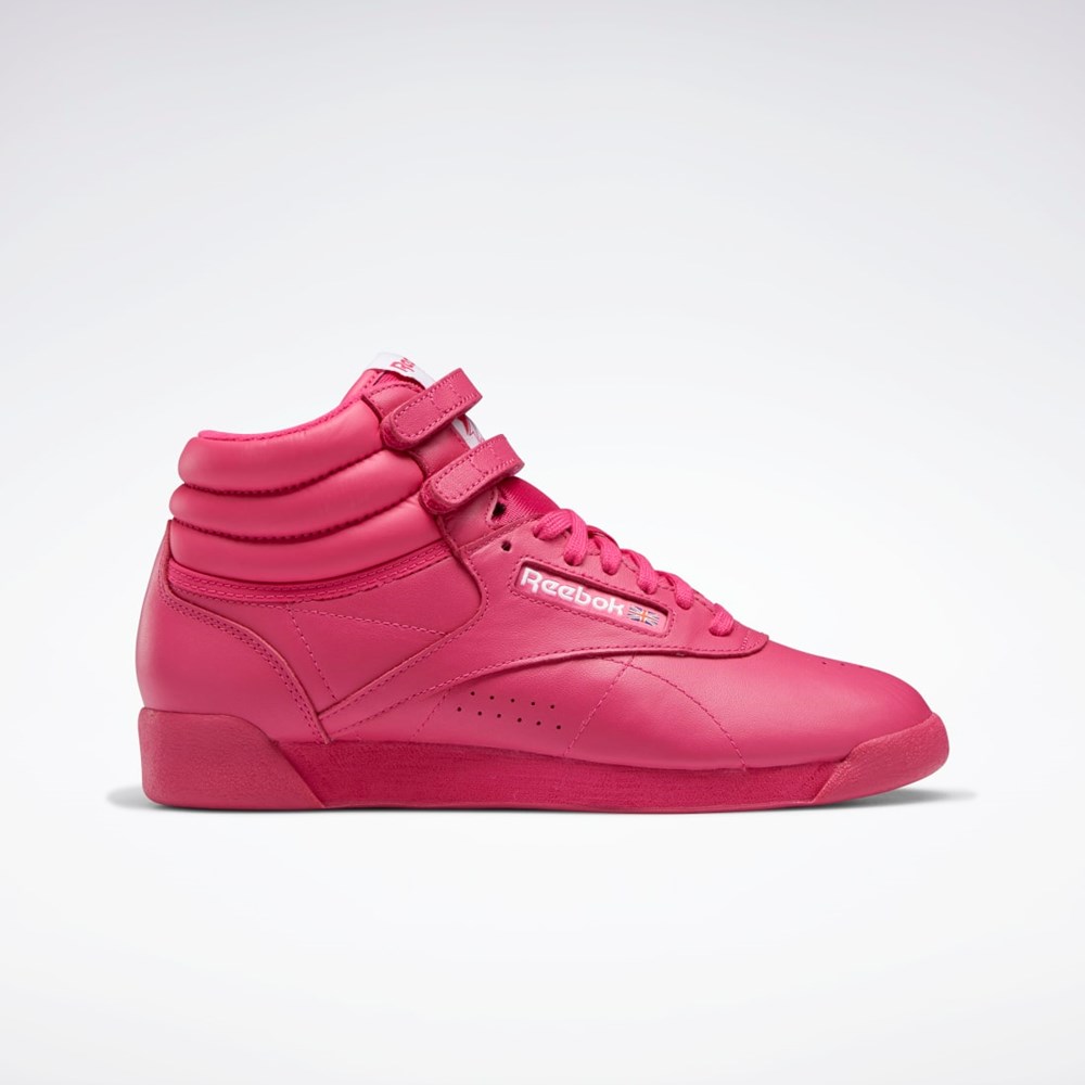 Reebok Freestyle Hi Shoes Rosa Rosa Vita | CQIZV-7240