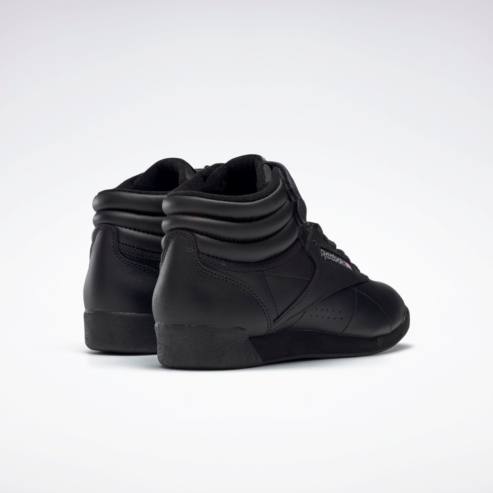 Reebok Freestyle Hi Shoes Svarta | NTKEC-8619